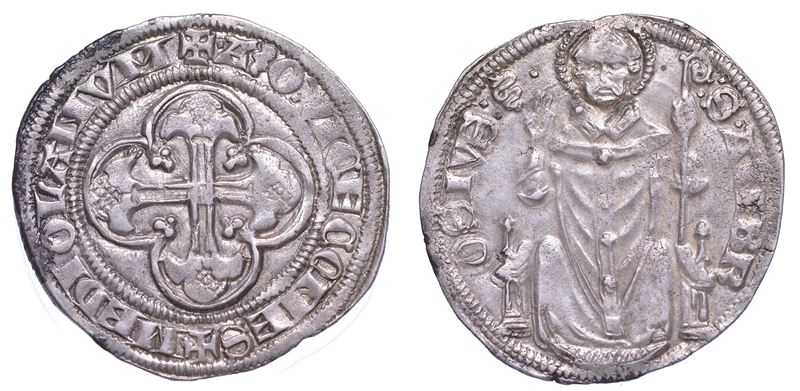 MILANO. AZZONE VISCONTI, 1329-1339. Grosso.  - Asta Numismatica - Cambi Casa d'Aste