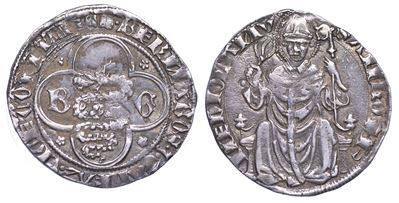 Milano. Bernabo' e Galeazzo II Visconti, 1354-1378. Grosso.