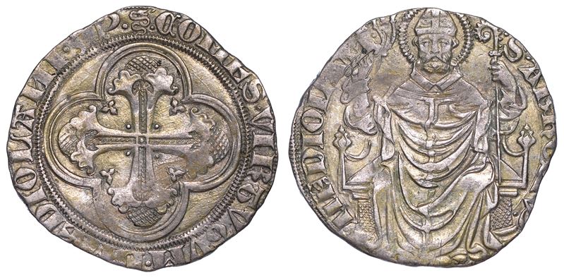 MILANO. GIAN GALEAZZO VISCONTI, 1385-1402. Pegione.  - Auction Numismatics - Cambi Casa d'Aste