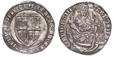 Milano. Filippo Maria Visconti, 1412-1447. Grosso da 2 Soldi.