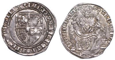 Milano. Filippo Maria Visconti, 1412-1447. Grosso da 2 Soldi.