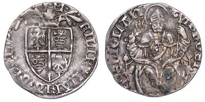 Milano. Filippo Maria Visconti, 1412-1447. Grosso da 2 Soldi.