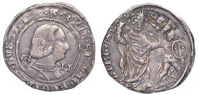 Milano. Galeazzo Maria Sforza, 1466-1476. Grosso da 4 Soldi.