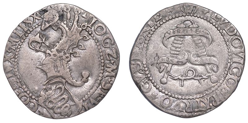 MILANO. GIAN GALEAZZO MARIA SFORZA - REGGENZA DI LUDOVICO MARIA SFORZA, 1480-1494. Grosso da 3 Soldi.  - Auction Numismatics - Cambi Casa d'Aste