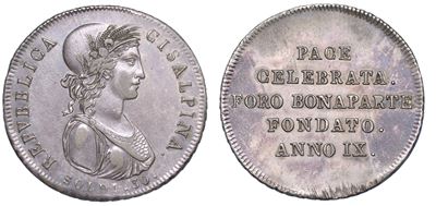 Milano. Repubblica Cisalpina, 1800-1802. 30 Soldi A. IX/1801.
