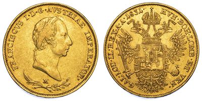 Milano. Francesco i D'asburgo-lorena, 1815-1835. Sovrana 1831.