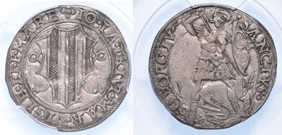 Mesocco. Gian Giacomo Trivulzio, 1487-1518. Grosso da 6 Soldi.