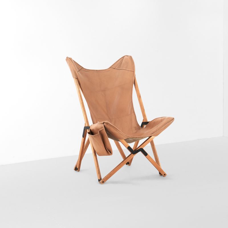 Studio Gavina : Poltrona mod. Tripolina  - Auction Design - Cambi Casa d'Aste