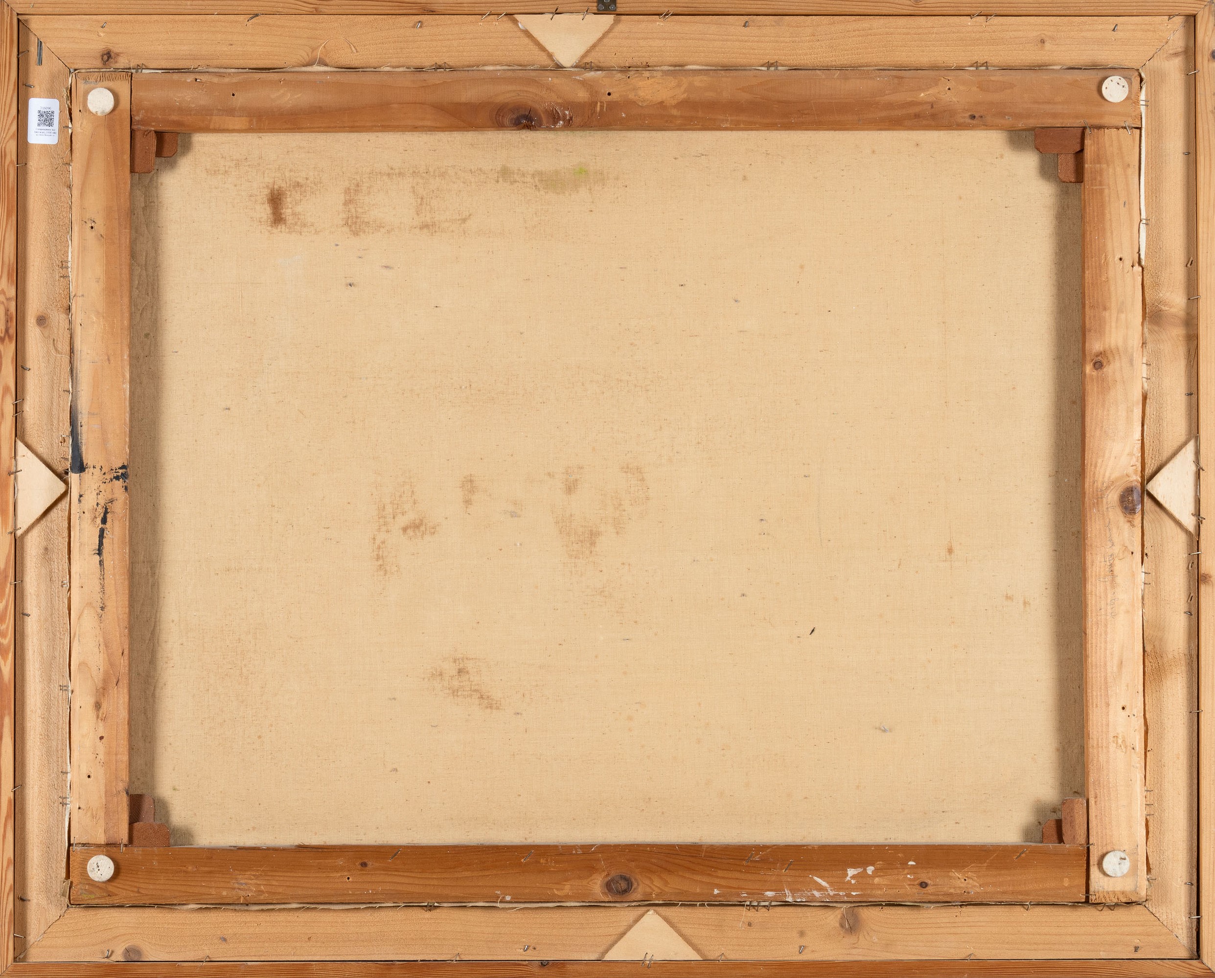 Rodolfo Aricò - Senza titolo (olio su tela, 90 x 70 cm, 1958)