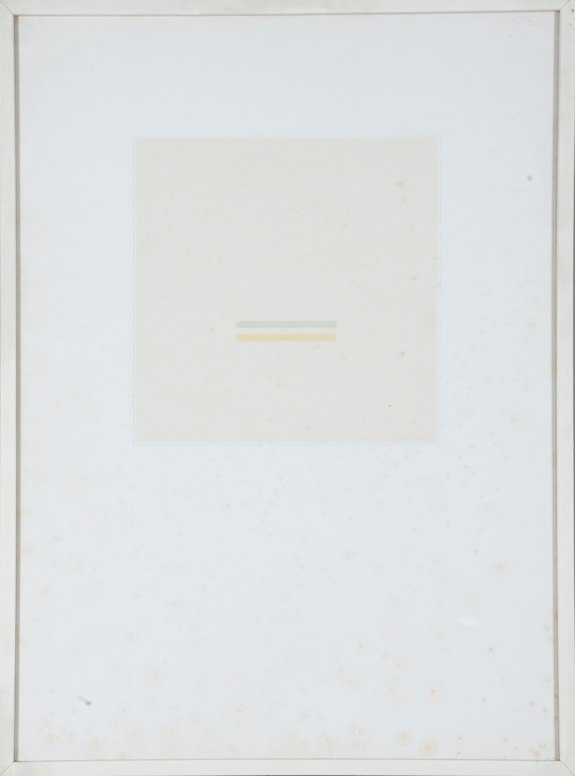 Antonio Calderara - Composizioni astratte, due litografie su carta