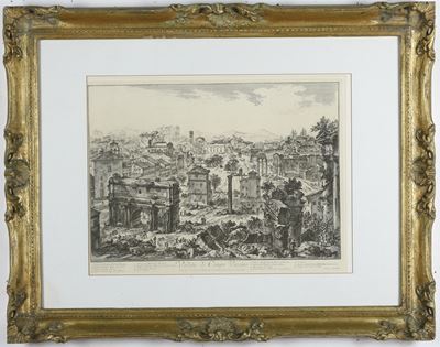 Giovanni Battista Piranesi (mogliano Veneto, 4 Ottobre 1720 – Roma, 9 Novembre 1778) Veduta di Ca...