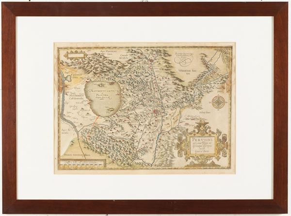 Abraham Ortelius (1527-1598) Perusini agri, 1584