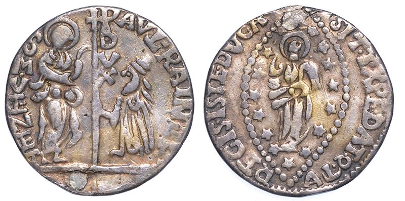 ZECCA INCERTA (SLAVA?, Sec. XVIII). Imitazione dello zecchino di Paolo Renier, 1779-1789.  - Auction Numismatics - Cambi Casa d'Aste