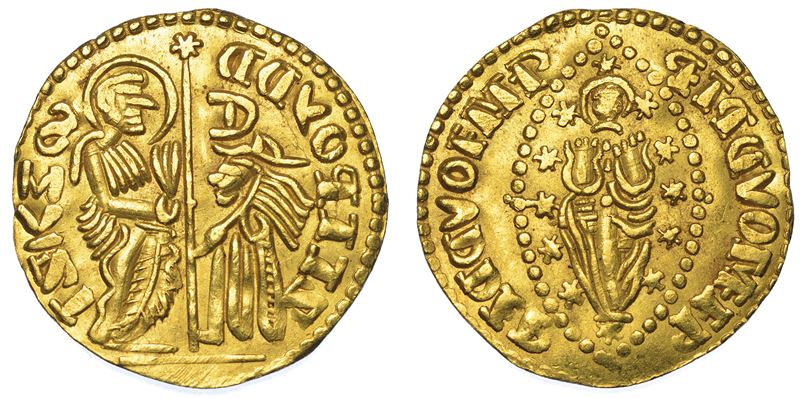 ZECCA INCERTA (INDIA?). Imitazione orientale del ducato veneziano.  - Asta Numismatica - Cambi Casa d'Aste