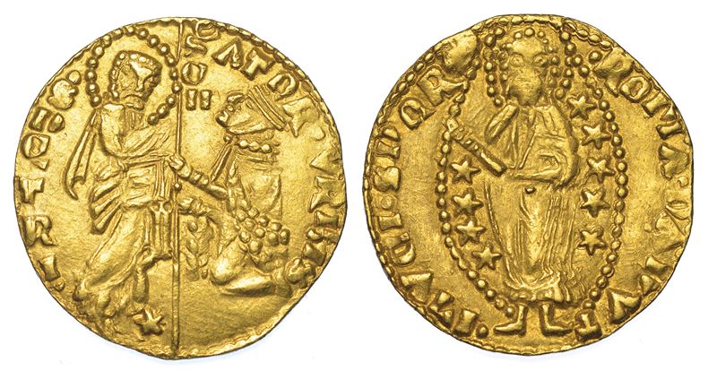 STATO PONTIFICIO. SENATO ROMANO, 1184-1439. Ducato. Monetazione del sec. XV.  - Auction Numismatics - Cambi Casa d'Aste