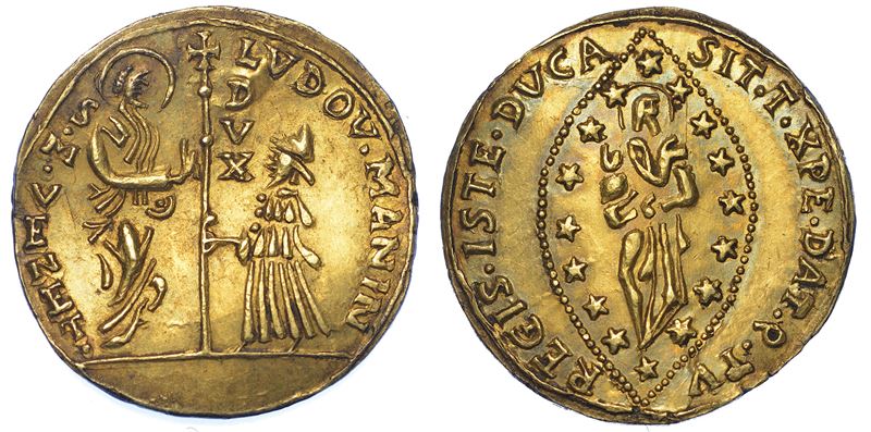 ISTANBUL? EMISSIONI DEI BANCHIERI EBREI, XVIII SEC. Imitazione orientale dello zecchino di Ludovico Manin, 1789-1797.  - Asta Numismatica - Cambi Casa d'Aste