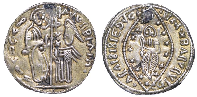 ZECCA INCERTA (INDIA?). Imitazione del mezzo ducato veneziano.  - Asta Numismatica - Cambi Casa d'Aste