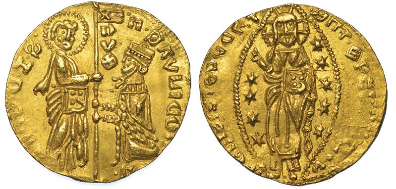 CRIMEA. CEMBALO - GOZIA. H. (Hieronymus?) Sauli (1436). Imitazione genovese del ducato veneziano.  - Auction Numismatics - Cambi Casa d'Aste