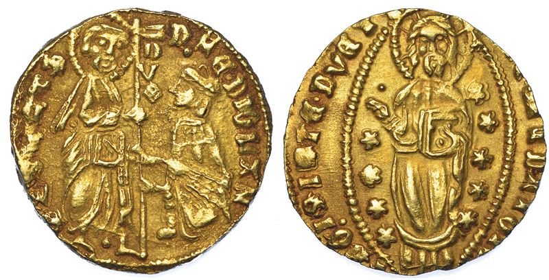 CHIOS. FILIPPO MARIA VISCONTI, 1421-1435. Imitazione orientale del ducato veneziano.  - Auction Numismatics - Cambi Casa d'Aste