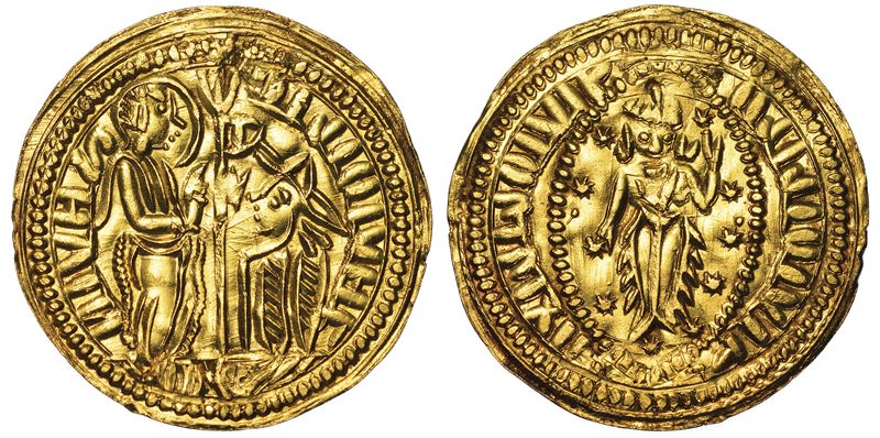 BULGARIA (?). Signoria incerta attorno al 1400. Imitazione orientale del ducato veneziano.  - Auction Numismatics - Cambi Casa d'Aste