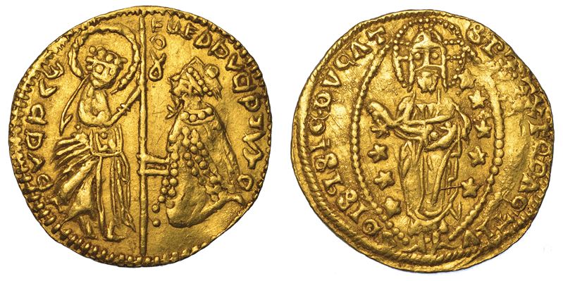 BEILICATI TURCHI D'ANATOLIA - DOMINAZIONE OTTOMANA DELL'ASIA MINORE (XIV-XX sec.). SIGNORIA INCERTA ATTORNO AL XV SECOLO. Imitazione orientale del ducato veneziano.  - Auction Numismatics - Cambi Casa d'Aste