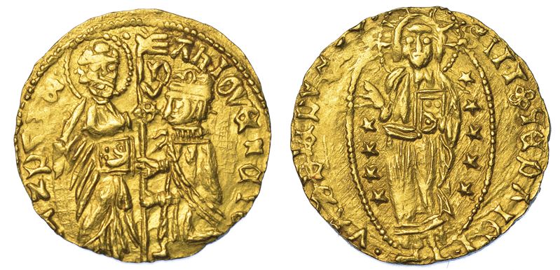 BEILICATI TURCHI D'ANATOLIA - DOMINAZIONE OTTOMANA DELL'ASIA MINORE (XIV-XX sec.). SIGNORIA INCERTA ATTORNO AL XV SECOLO. Imitazione orientale del ducato veneziano.  - Asta Numismatica - Cambi Casa d'Aste
