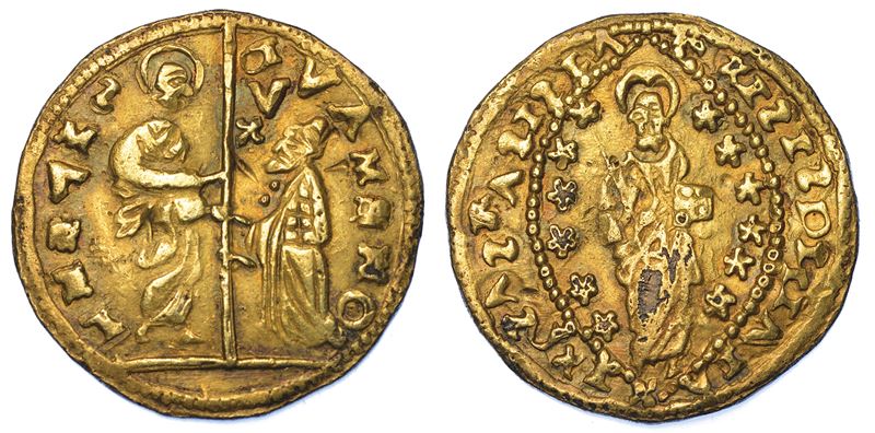 BEILICATI TURCHI D'ANATOLIA - DOMINAZIONE OTTOMANA DELL'ASIA MINORE (XIV-XX sec.). SIGNORIA INCERTA ATTORNO AL XV SECOLO. Imitazione orientale del ducato veneziano.  - Auction Numismatics - Cambi Casa d'Aste