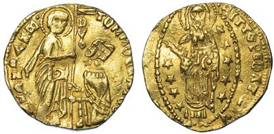 Chios. Dominazione Genovese (la Maona). Dogi Anonimi, 1347-1415. Imitazione Orientale del Ducato ...