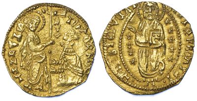 Chios. Dominazione Genovese (la Maona). Dogi Anonimi, 1347-1415. Imitazione Orientale del Ducato ...