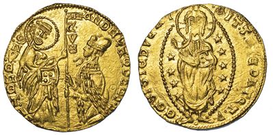 Chiarenza. Roberto D'angiò Principe di Acaia, 1346-1364. Imitazione Orientale del Ducato Venezian...
