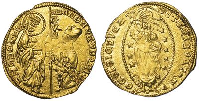 Venezia. Andrea Dandolo, 1343-1354. Ducato di Imitazione di Chiarenza Sotto Roberto D'angiò, 1346...