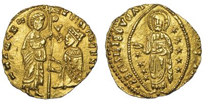 Chios. Dominazione Genovese (la Maona). Dogi Anonimi, 1347-1415. Imitazione Orientale del Ducato ...
