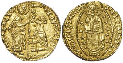 Chios. Dominazione Genovese (la Maona). Dogi Anonimi, 1347-1415. Imitazione Orientale del Ducato ...