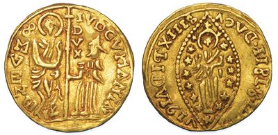 Istanbul? Emissioni dei Banchieri Ebrei del Sec. XVIII. Imitazione Orientale dello Zecchino Venez...