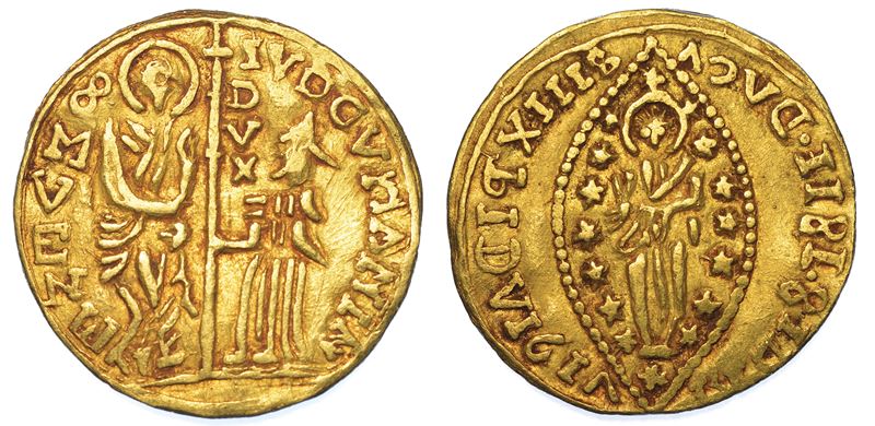 ISTANBUL? EMISSIONI DEI BANCHIERI EBREI DEL SEC. XVIII. Imitazione orientale dello zecchino veneziano di Ludovico Manin, 1789-1797.  - Auction Numismatics - Cambi Casa d'Aste