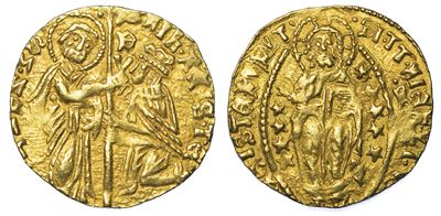 Venezia. Michele Steno, 1400-1413. Ducato di Imitazione Orientale.