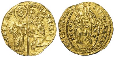 Venezia. Michele Steno, 1400-1413. Ducato di Imitazione Orientale.