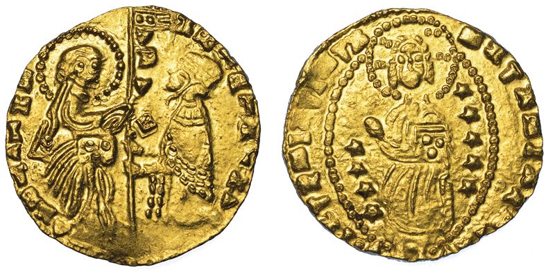 BEILICATI TURCHI D'ANATOLIA - DOMINAZIONE OTTOMANA DELL'ASIA MINORE (XIV-XX sec.) Imitazione orientale del ducato veneziano di Michele Steno.  - Auction Numismatics - Cambi Casa d'Aste