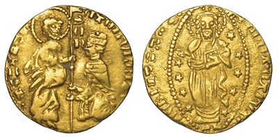 Stato Pontificio. Senato Romano, 1184-1439. Ducato. Monetazione del Sec. XV.