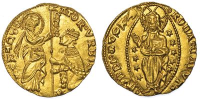 Stato Pontificio. Senato Romano, 1184-1439. Ducato. Monetazione del Sec. XV.