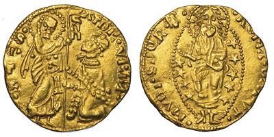 Stato Pontificio. Senato Romano, 1184-1439. Ducato. Monetazione del Sec. XV.