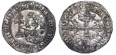 Rodi. John Fernandez di Heredia (32º Gran Maestro Dell'ordine dei Cavalieri Ospitalieri di Rodi e...
