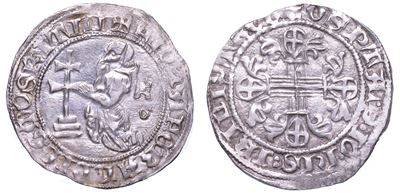 Rodi. John Fernandez di Heredia (32º Gran Maestro Dell'ordine dei Cavalieri Ospitalieri di Rodi e...