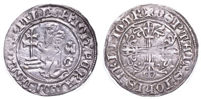 Rodi. John Fernandez di Heredia (32º Gran Maestro Dell'ordine dei Cavalieri Ospitalieri di Rodi e...