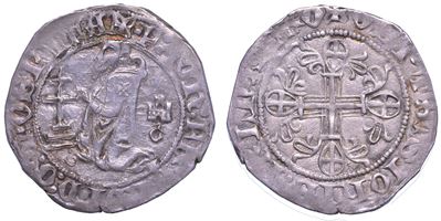 Rodi. John Fernandez di Heredia (32º Gran Maestro Dell'ordine dei Cavalieri Ospitalieri di Rodi e...