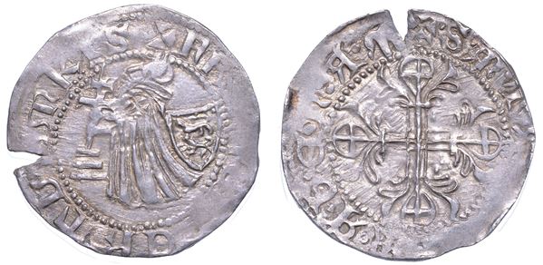 RODI. FILIBERT DE NAILLAC (34º Gran Maestro dell'Ordine dei Cavalieri Ospitalieri di Rodi e Malta), 1396-1421. Gigliato.