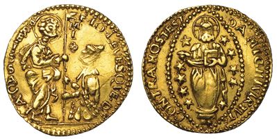 Malta. Jean Levesque De la Cassiere (51º Gran Maestro Dell'ordine dei Cavalieri Ospitalieri di Ro...
