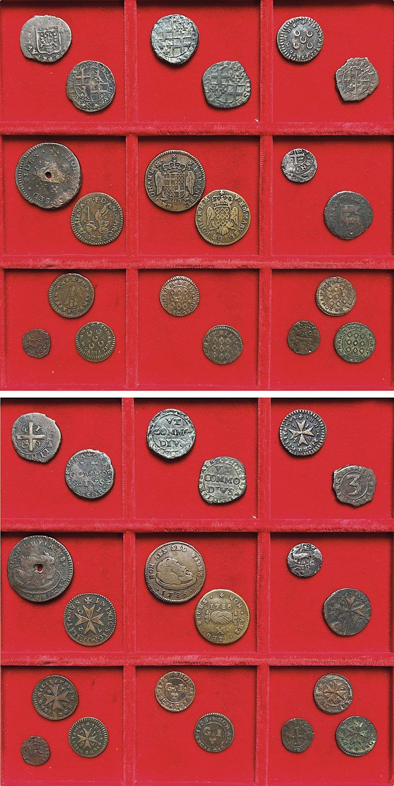 MALTA. Lotto di venti monete.  - Auction Numismatics - Cambi Casa d'Aste