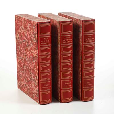 Dante Alighieri - Amos Nattini la Divina Commedia. Note Illustrative di Dino Provenzale, Milano, ...