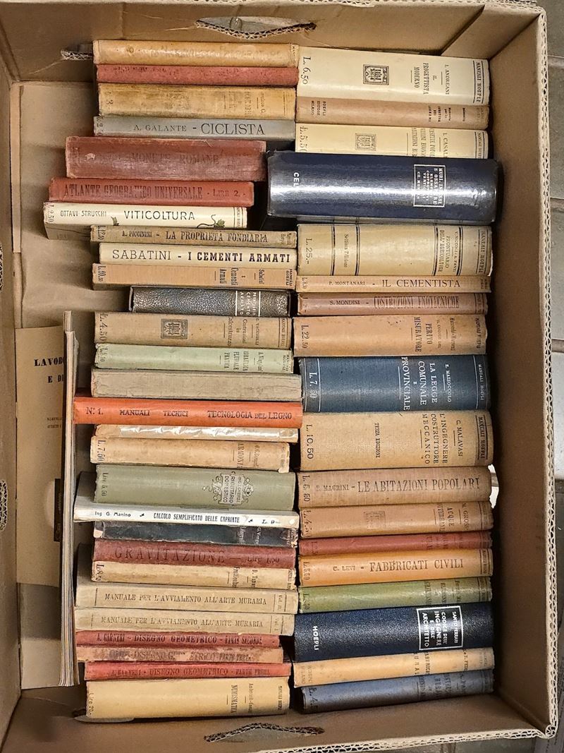 Collezione di manuali tascabili  - Auction Old and Rare Books - Cambi Casa d'Aste